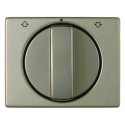 ELEMENT CENTRALNY Z POKRĘTŁEM DO ŁĄCZNIKA ŻALUZJOWEGO OBROTOWEGO JASNY BRĄZ METAL ARSYS - 10770101 - HAGER - BERKER