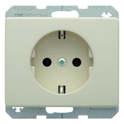 GNIAZDO SCHUKO KREMOWY ARSYS - 47150002 - HAGER - BERKER