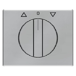 ELEMENT CENTRALNY Z POKRĘTŁEM DO ŁĄCZNIKA ŻALUZJOWEGO OBROTOWEGO STAL SZLACHETNA NIERDZEWNA K.5 - 10777104 - HAGER - BERKER