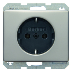 GNIAZDO SCHUKO STAL SZLACHETNA NIERDZEWNA ARSYS - 47140004 - HAGER - BERKER