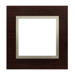 RAMKA POJEDYNCZA NATURE-DREWNO ZŁOTE WENGE IP20/IP44* SIMON 54 NATURE - DRN1/85 - KONTAKT SIMON