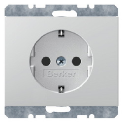 GNIAZDO SCHUKO BIAŁY K.1 - 47157009 - HAGER - BERKER