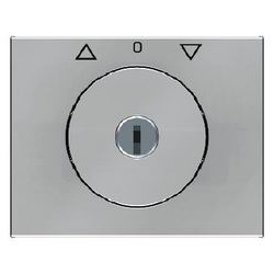 ELEMENT CENTRALNY Z KLUCZYKIEM DO ŁĄCZNIKA ŻALUZJOWEGO OBROTOWEGO STAL SZLACHETNA NIERDZEWNA K.5 - 10797204 - HAGER - BERKER