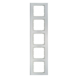 RAMKA PIĘCIOKROTNA ALU/BIAŁY B.3 - 10153904 - HAGER - BERKER
