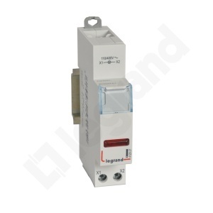 LAMPKA MODUŁOWA LED POJEDYNCZA KOLOR CZERWONY ZASILANIE 110-400V AC - 412927 - LEGRAND