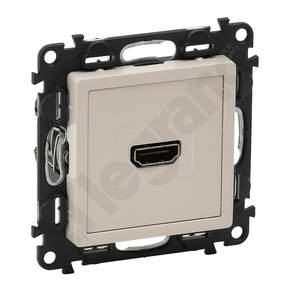 GNIAZDO HDMI TYPU A 1.3 KREMOWE VALENA LIFE - 753271 - LEGRAND