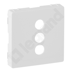 PLAKIETKA GNIAZDA 3XRCA BIAŁE VALENA LIFE - 754720 - LEGRAND