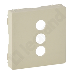 PLAKIETKA GNIAZDA 3XRCA KREMOWE VALENA LIFE - 754721 - LEGRAND