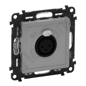 GNIAZDO ŻEŃSKIE XLR ALUMINIUM VALENA LIFE - 753373 - LEGRAND