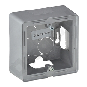 PUSZKA NATYNKOWA POJEDYNCZA ALUMINIUM VALENA LIFE  - 754211 - LEGRAND