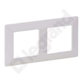 RAMKA PODWÓJNA BIAŁA VALENA LIFE - 754002 - LEGRAND