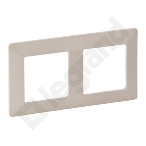 RAMKA PODWÓJNA KREMOWA VALENA LIFE - 754042 - LEGRAND