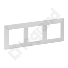 RAMKA POTRÓJNA PERŁOWY VALENA LIFE - 754143 - LEGRAND