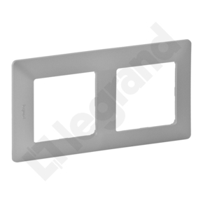 RAMKA PODWÓJNA ALUMINIUM VALENA LIFE - 754132 - LEGRAND