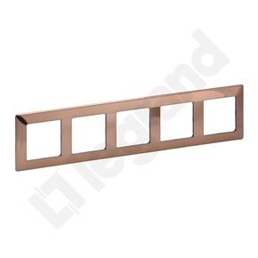 RAMKA PIĘCIOKROTNA MIEDZIANY VALENA LIFE - 754165 - LEGRAND