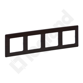 RAMKA POCZWÓRNA WENGE VALENA LIFE - 754174 - LEGRAND