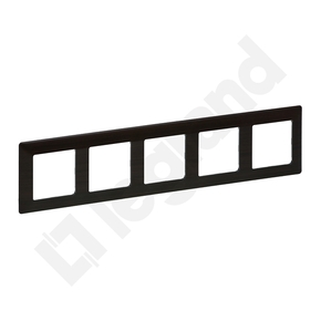RAMKA PIĘCIOKROTNA WENGE VALENA LIFE - 754175 - LEGRAND