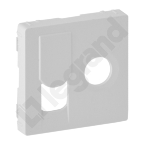 PLAKIETKA GNIAZDA TV/RJ45 VALENA LIFE  - 754830 - LEGRAND