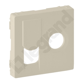 PLAKIETKA GNIAZDA TV/RJ45 VALENA LIFE  - 754831 - LEGRAND