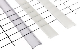 KLOSZ DO PROFILU LED NTB (WĄSKI) WCISKANY 202CM TRANSPARENTNY KPL-B-202-TR - 912794 - POLTRONIC