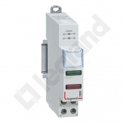 LAMPKA MODUŁOWA LED PODWÓJNA KOLOR CZERWONY ZIELONY ZASILANIE 110-400V AC - 412931 - LEGRAND