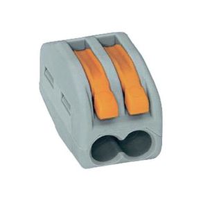 ZŁĄCZKA INSTALACYJNA 2X 0,08-4 MM2 UNIWERSALNA WAGO - 222-412 - WAGO