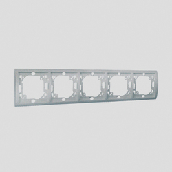 RAMKA PIĘCIOKROTNA POZIONA ALUMINIUM SIMON CLASSIC - MR5/26 - KONTAKT SIMON