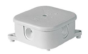 PUSZKA PO75P N/T BEZ WKŁADU IP44 85X85X40MM BIAŁA - 83011006 - SIMET