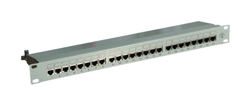 PANEL 24XRJ45 KAT.5E (1U) STP - FU/PPFA674BKS248C5E - EMITER