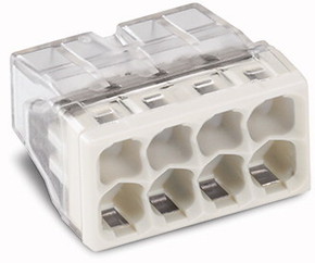 ZŁĄCZKA 8X 0,5-2,5 MM2 PRZEZROCZYSTA (1 BLISTR = 10 SZT) WAGO - 2273-208/996-010 - WAGO
