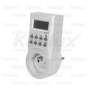 ELEKTRONICZNY PROGRAMATOR CZASOWY, 16(2)A MAX.3600W, CYBER TM-6 - 1016 - KANLUX
