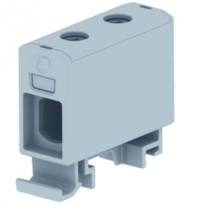 ZŁĄCZKA SZYNOWA GWINTOWANA DO ŁĄCZENIA PRZEWODÓW AL/CU 1,5 - 50 MM2 T021050 SZARA - 89704002 - SIMET