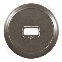 PLAKIETKA GNIAZDA USB GRAFIT CELIANE - 067950 - LEGRAND