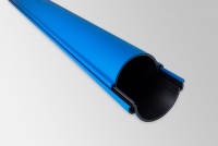 Rura osłonowa dzielona ROS-D 110 N  - niebieska - 3mb - 11062 - TTPLAST