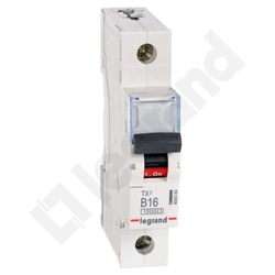 WYŁĄCZNIK NADPRĄDOWY B 16A 1 POLOWY CHARAKTERYSTYKA B S311 - 404084 - LEGRAND