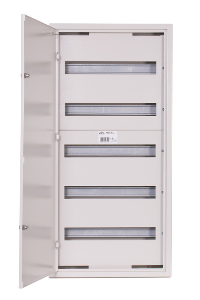 ROZDZIELNIA NRPSM 90 (5X18) Z ZAMKIEM. - NRPSM 90 (5X18) Z - SABAJ