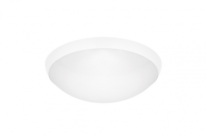PLAFONIERA LED 10W IP44 4000K 1040lm z czujnikiem ruchu klosz matowy CAMEA LED EVO RCR - 205163/HV - LENA LIGHTING