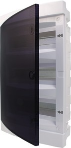 ROZDZIELNIA TWORZYWO 1X12 MODUŁY P/T IP40 DRZWI TRANSPARENTNE ECM - 001101011 - ETI