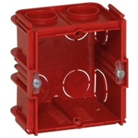 PUSZKA POJEDYNCZA - ŚCIANY MUROWANE DO ŁĄCZENIA W PUSZKI WIELOKROTNE 60 MM BATIBOX  - 080161 - LEGRAND