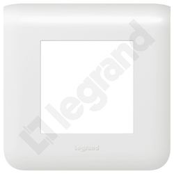 RAMKA POJEDYNCZA 2 MODUŁY BIAŁA MOSAIC - 078802 - LEGRAND