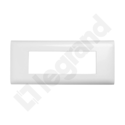 RAMKA PODWÓJNA POZIOMA 4 MODUŁY BIAŁA MOSAIC - 078814 - LEGRAND