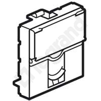 ADAPTER DO ZŁĄCZY POJEDYNCZYCH KEYSTONE BIAŁY MOSAIC  - 078604 - LEGRAND