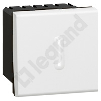 ŁĄCZNIK CZASOWY 1000W - 2 MODUŁY BIAŁY 230V~ MOSAIC  - 078420 - LEGRAND