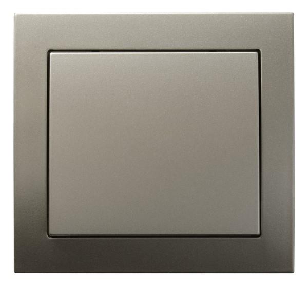 ŁĄCZNIK JEDNOBIEGUNOWY SATYNA LIGHT KIER. - ŁP-1W/45 - OSPEL