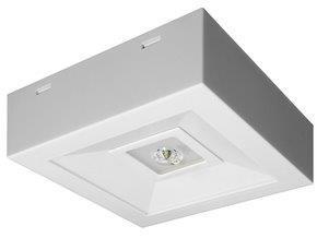 OPRAWA AWARYJNA LED 3W 1H JEDNOZADANIOWA AUTOTEST IP41 BIAŁA LOVATO N ECO LED - LVNO/3W/E/1/SE/AT/WH - AWEX SPK
