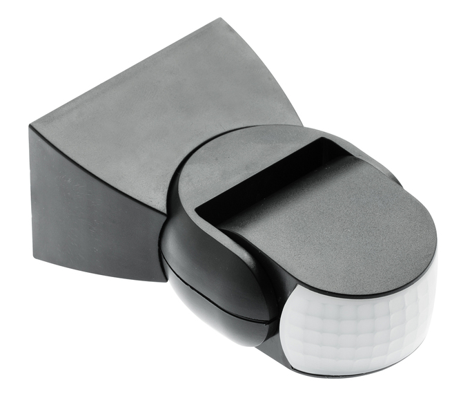 CZUJNIK RUCHU PIR ŚCIENNY 180&deg; 1200W IP65 CZARNY CR-9 - CR-CR9000-10 - GTV