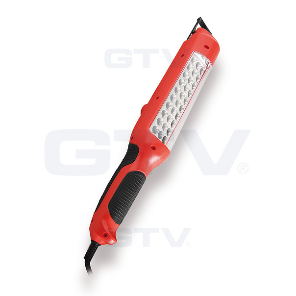 OPRAWA WARSZTATOWA LED 4W 260LM POMARAŃCZOWA Z WYŁĄCZNIKIEM HAK IP20 5MB - LD-KAX30-42M - GTV