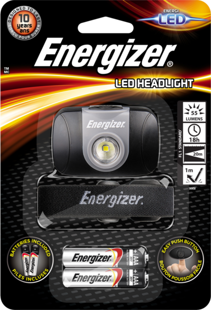 LATARKA CZOŁOWA LED 55LM Z BATERIAMI LED HEADLIGHT - 7638900368062 - ENERGIZER