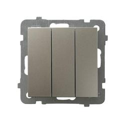 ŁĄCZNIK POTRÓJNY SATYNA LIGHT AS. - ŁP-13G/m/45 - OSPEL