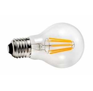 ŹRÓDŁO LED FILAMENT KLASYCZNA A60 CL 6W E27 715LM 1CT/10 2700K. - LED-2725 - HELIOS żarówki